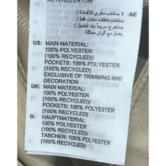 Adidas Golf‎ Hemp Shorts Men's Size 38 Tan Polyester NEW - Picture 8 of 9